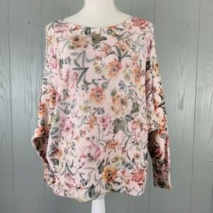 Luisa‎ Ricci Boho Knit Sweater Womens L Dolman Sleeve Feminine Romantic Italy